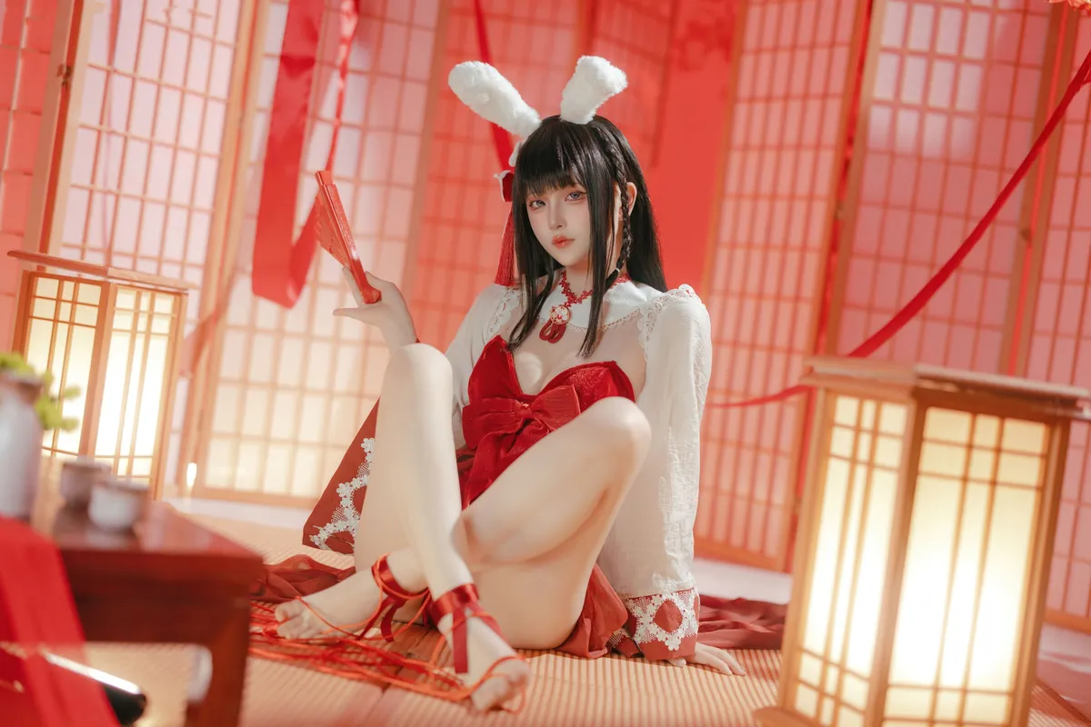 碧蓝航线 大山·祈愿的巫女兔 - 屿鱼
